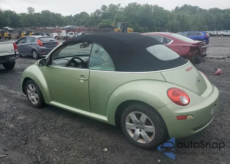2006 Volkswagen New Beetle Convertible Option Package 1 from USA, damaged, VIN 3VWRG31Y87M402720